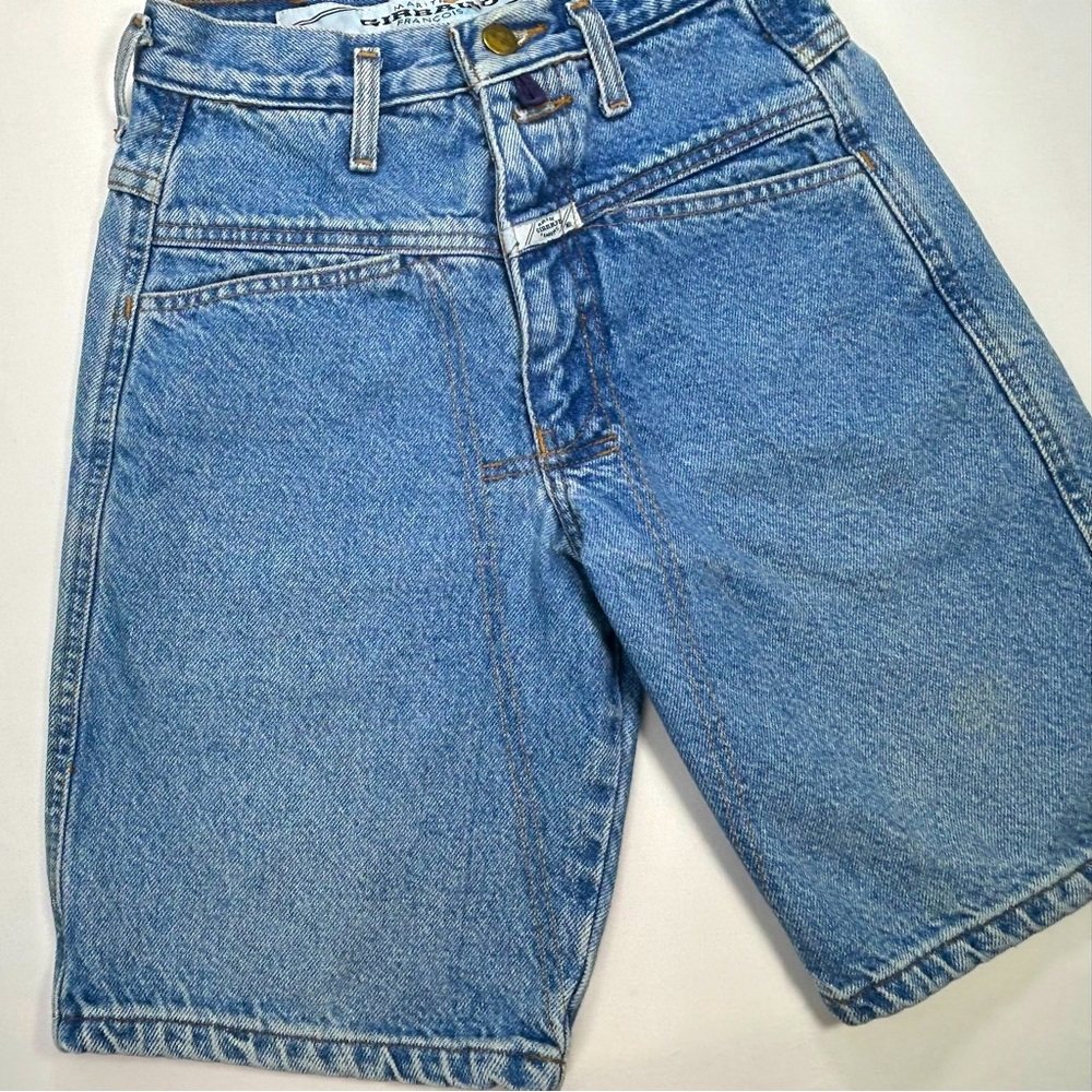 Marithe Girbaud Francois Stone Washed Jean Shorts Size 10 Boys' - Picture 2 of 11